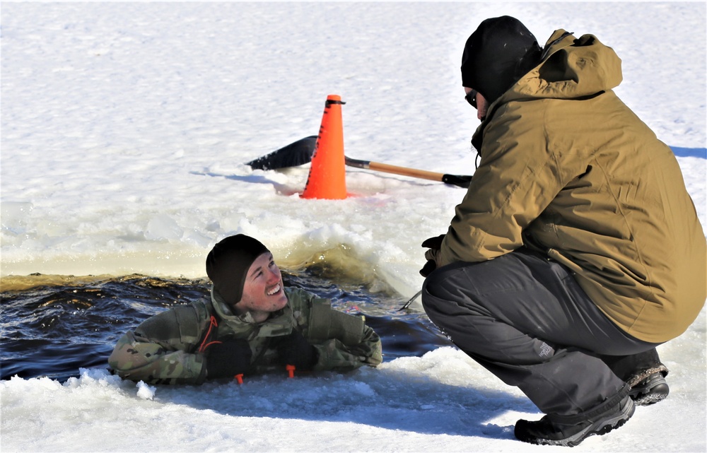 Cold-Weather Operations Course Class 20-04 training at Fort McCoy