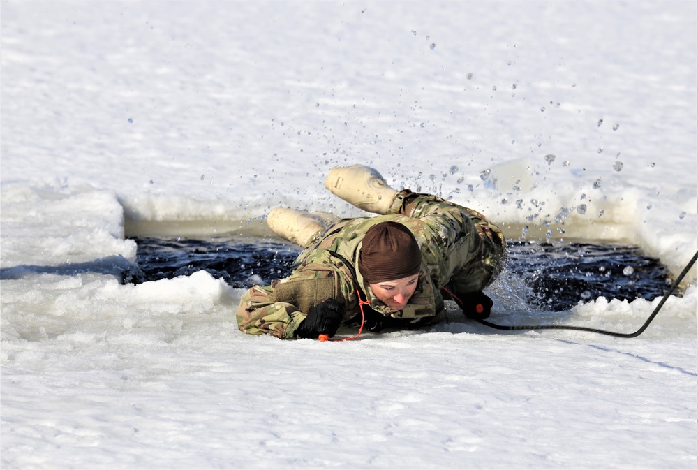 Cold-Weather Operations Course Class 20-04 training at Fort McCoy