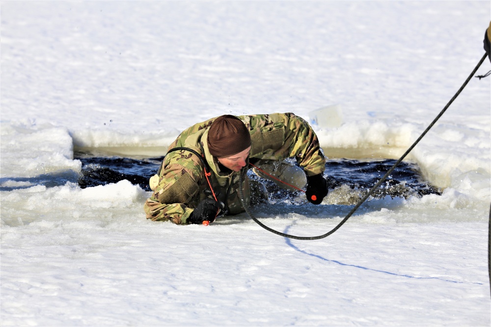 Cold-Weather Operations Course Class 20-04 training at Fort McCoy