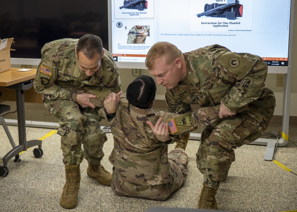 1st TSC TCCC BlackJack Training