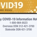 COVID-19 Information Hotline