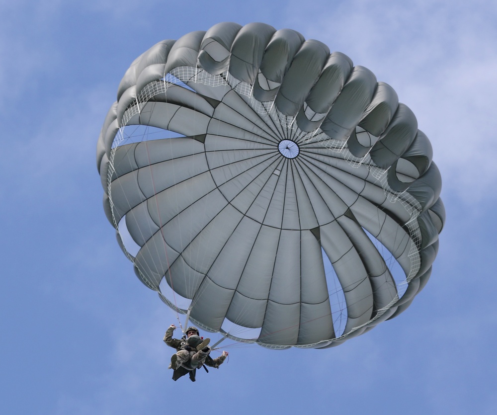 Special Forces Combat Diver Students Participate In Water Jump