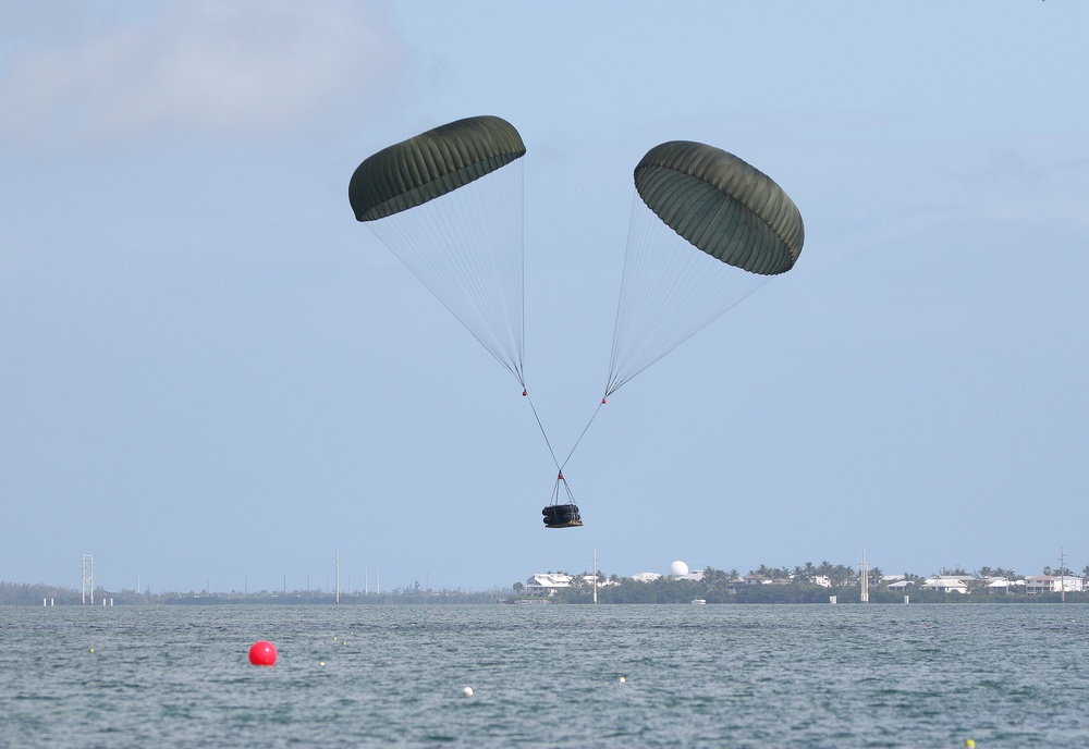 Special Forces Combat Diver Students Participate In Water Jump