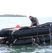 Special Forces Combat Diver Students Participate In Water Jump