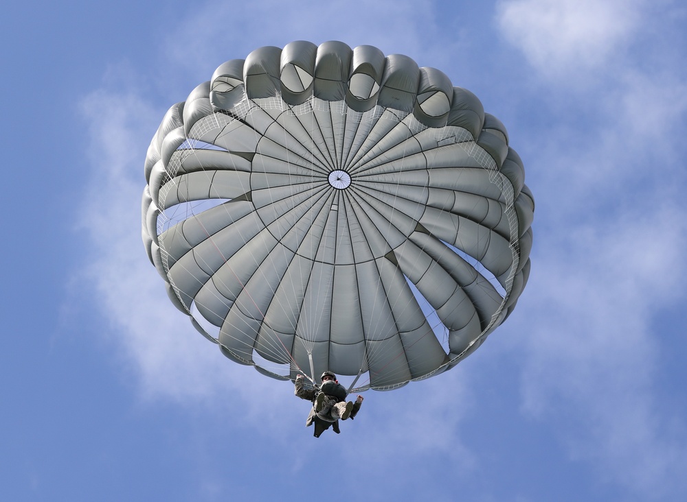 Special Forces Combat Diver Students Participate In Water Jump