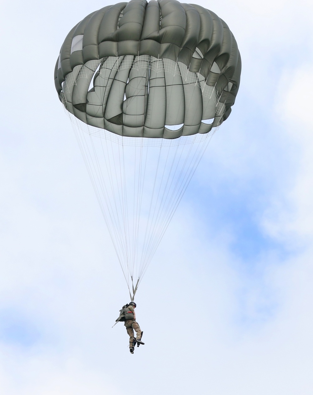 Special Forces Combat Diver Students Participate In Water Jump