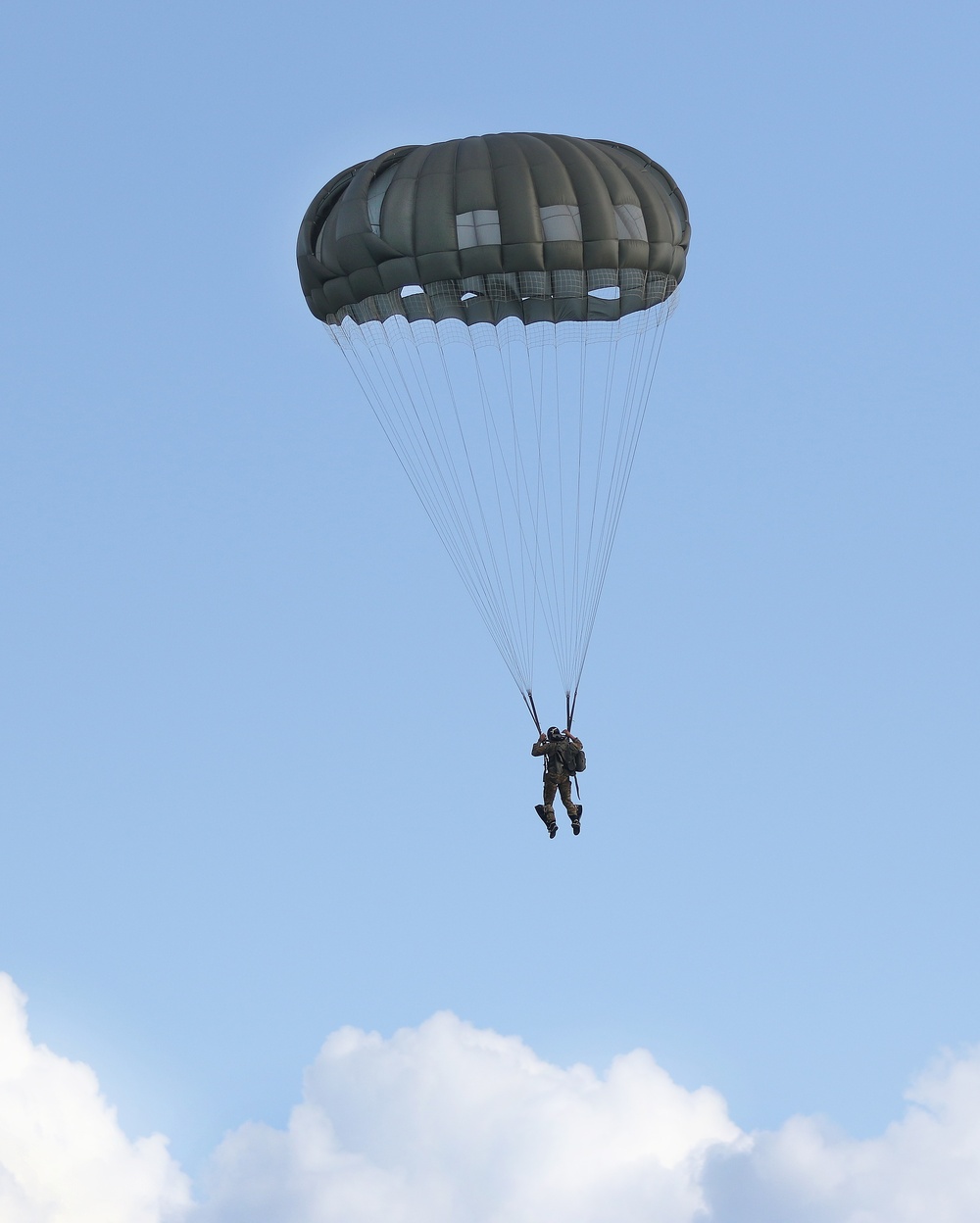 Special Forces Combat Diver Students Participate In Water Jump