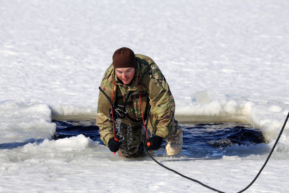 Cold-Weather Operations Course Class 20-04 training at Fort McCoy