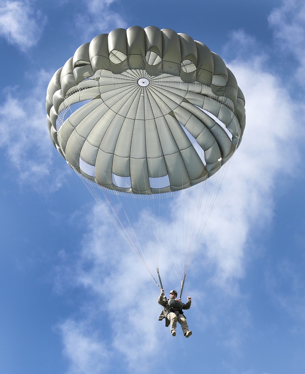 Special Forces Combat Diver Students Participate In Water Jump