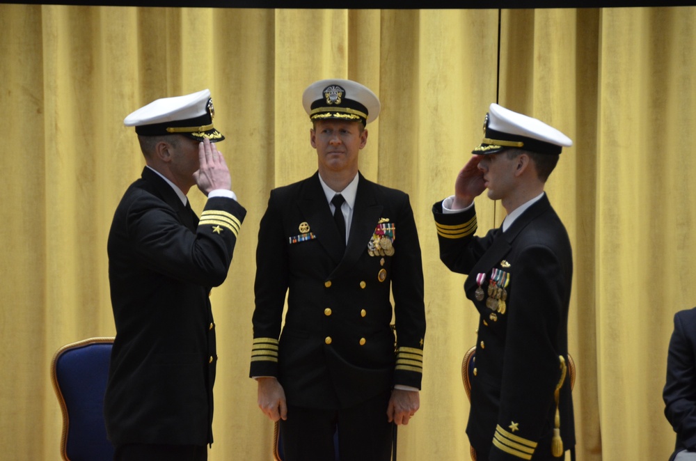 USS California Change of Command