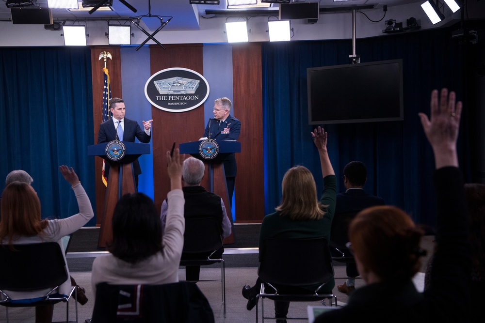 Defense Officials Brief About COVID-19
