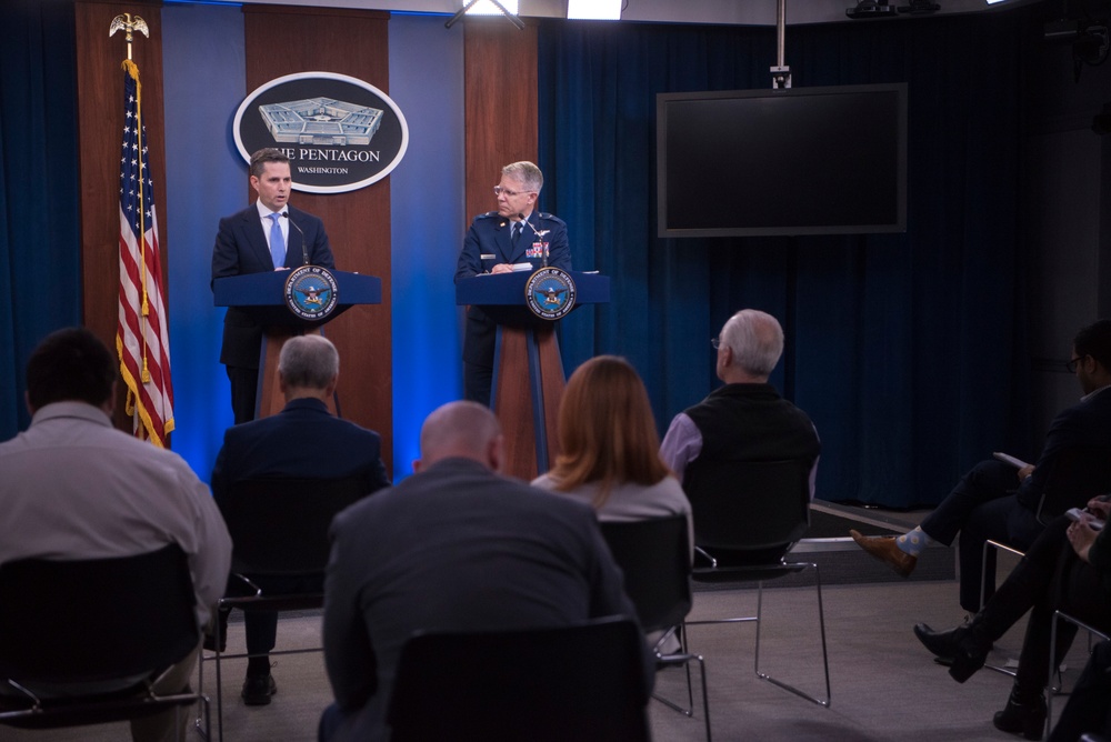 Defense Officials Brief About COVID-19