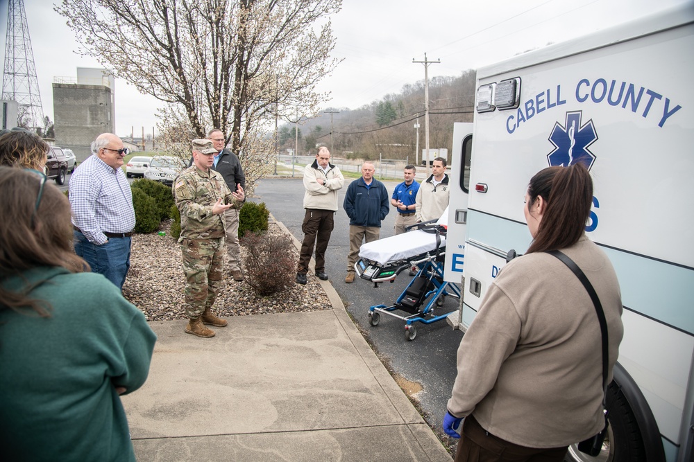 WVNG experts provide PPE safety training for regional first responders