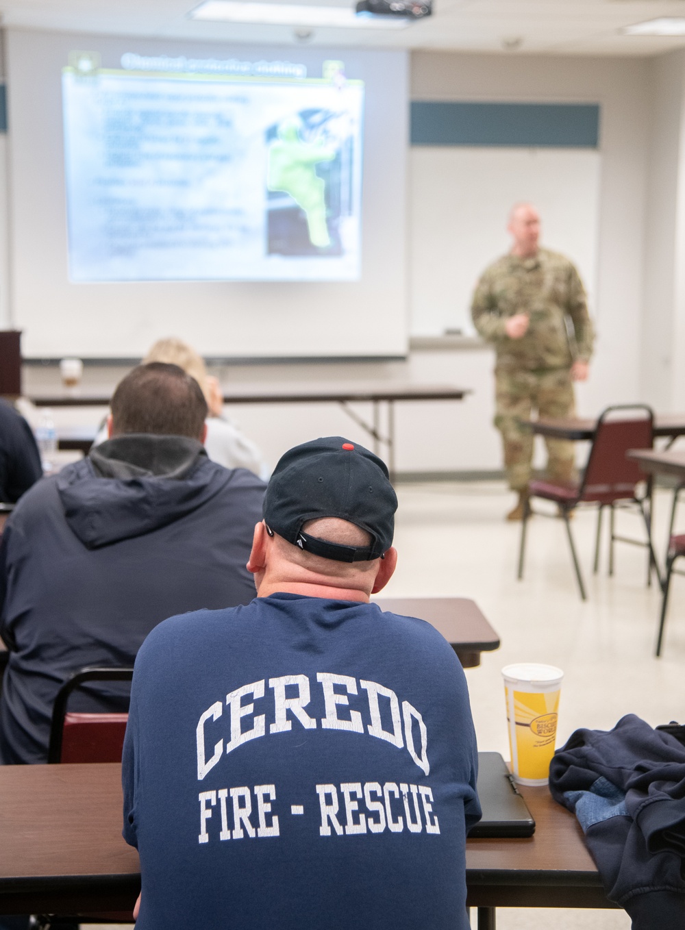 WVNG experts provide PPE safety training for regional first responders