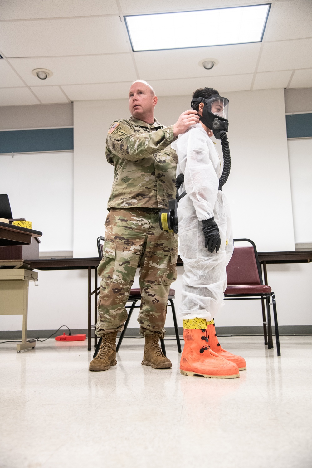 WVNG experts provide PPE safety training for regional first responders