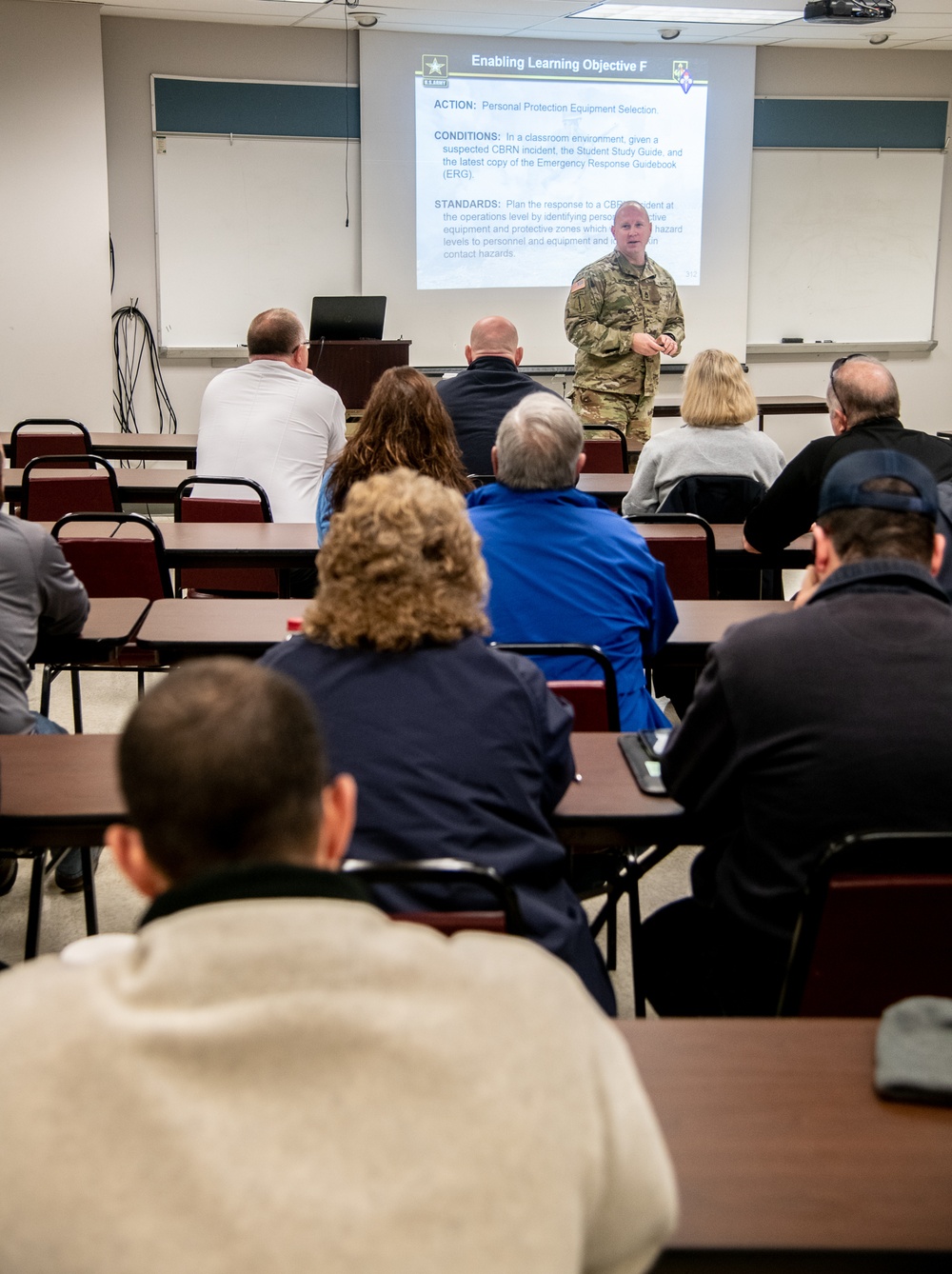 WVNG experts provide PPE safety training for regional first responders