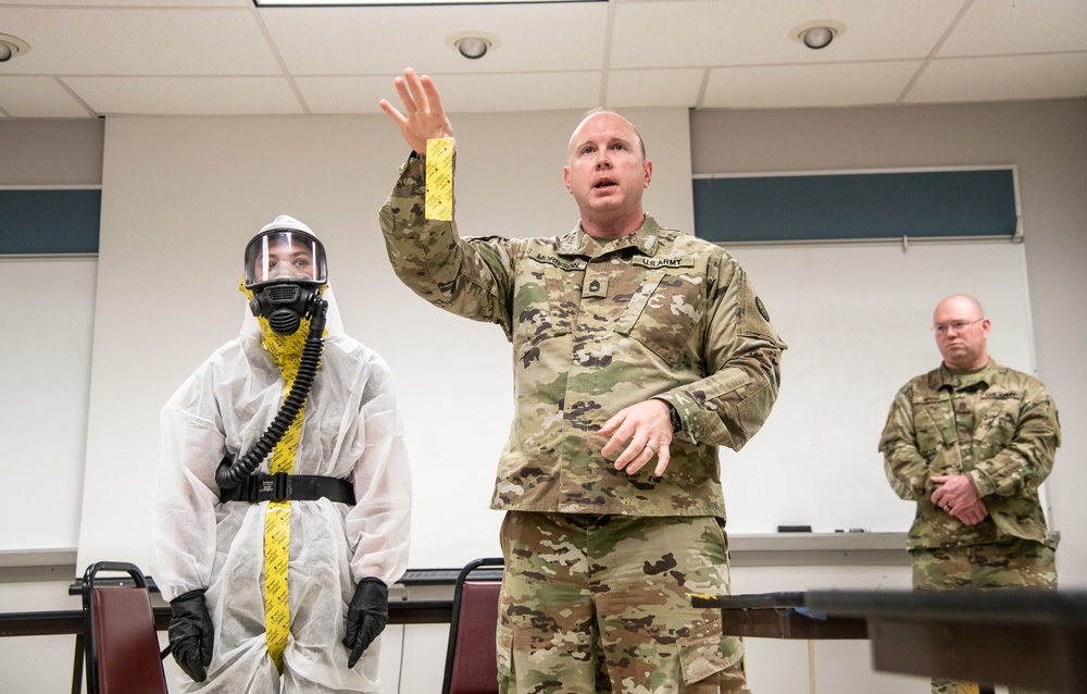 WVNG experts provide PPE safety training for regional first responders