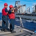 USS Mustin Conducts Replenishment-at-Sea