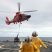 Coast Guard Cutter Kimball conducts helicopter air operations off Hawaii