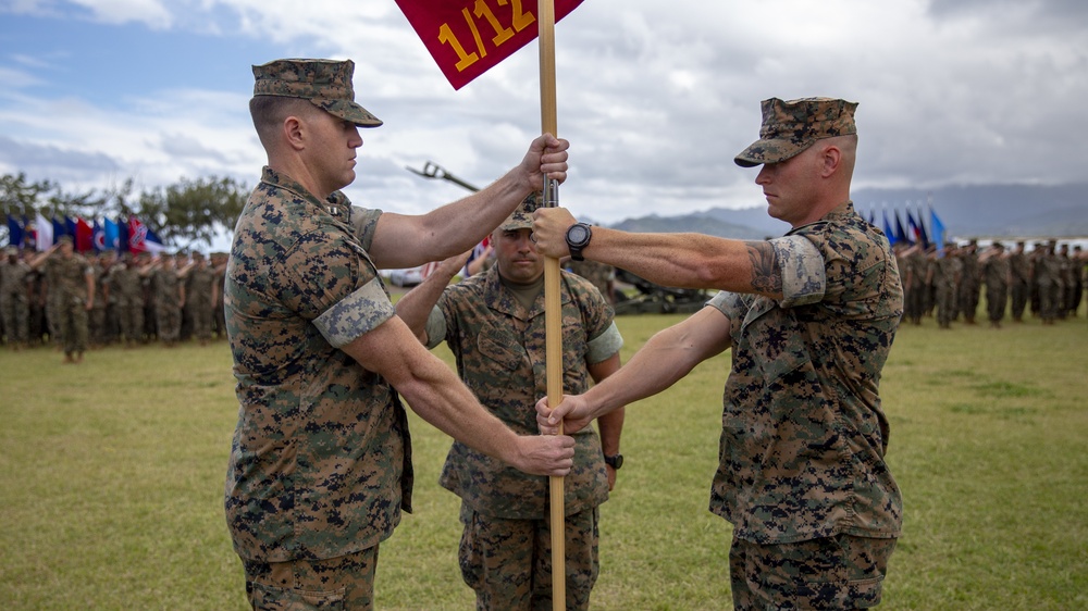 1/12 Bravo Battery Change of Command