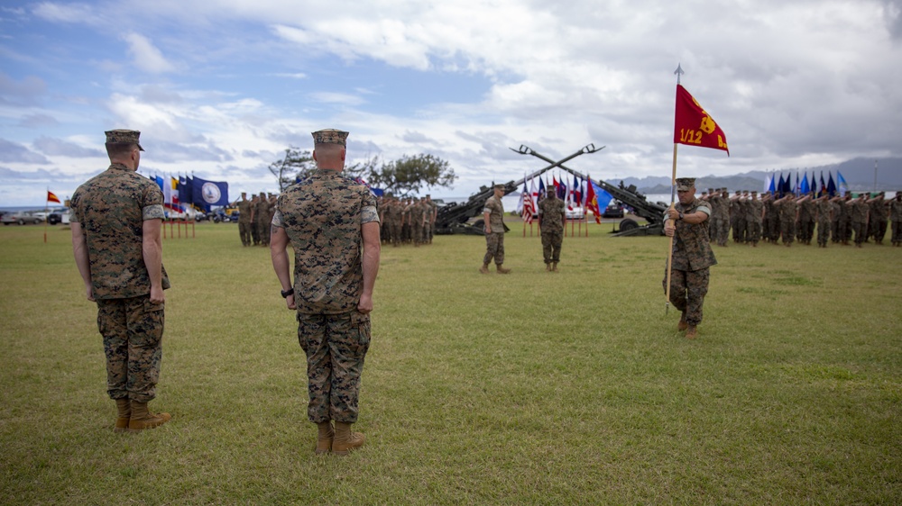 1/12 Bravo Battery Change of Command
