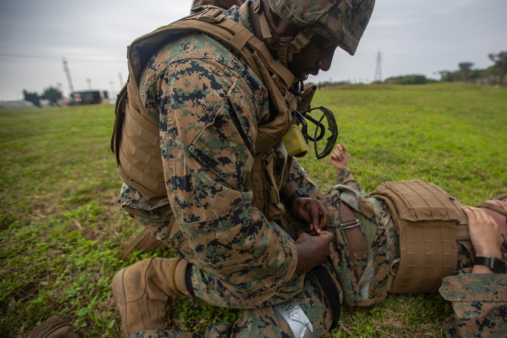 HMLA-369 Conducts CASEVAC Training