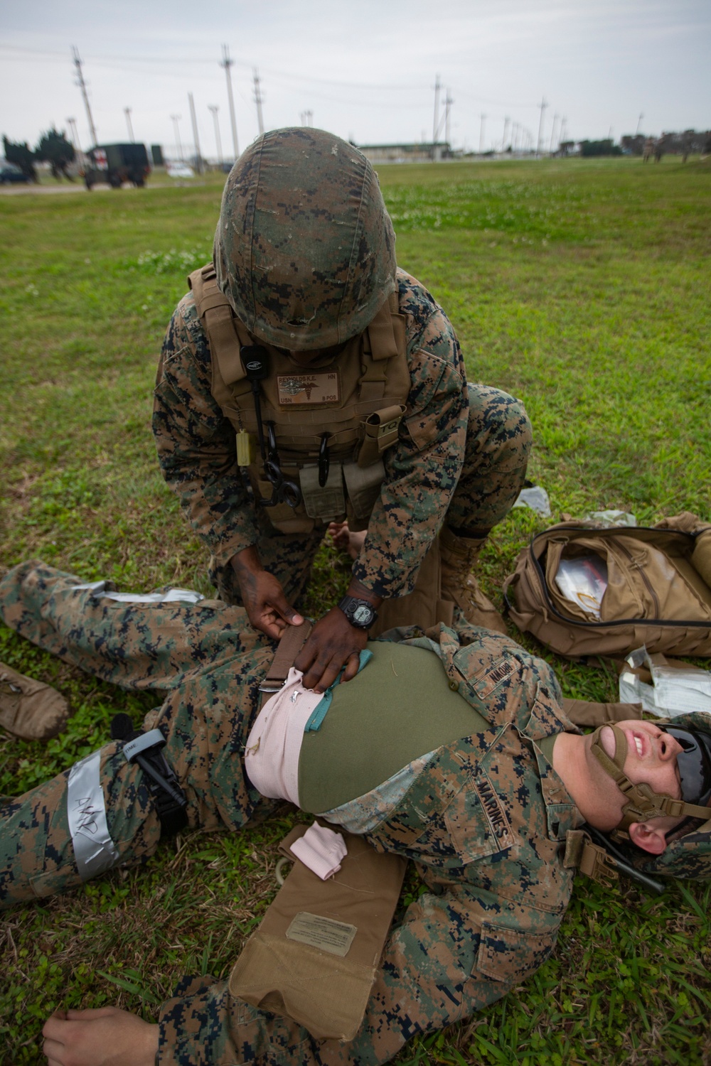 HMLA-369 Conducts CASEVAC Training