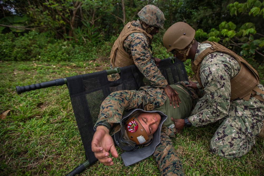 HMLA-369 Conducts CASEVAC Training