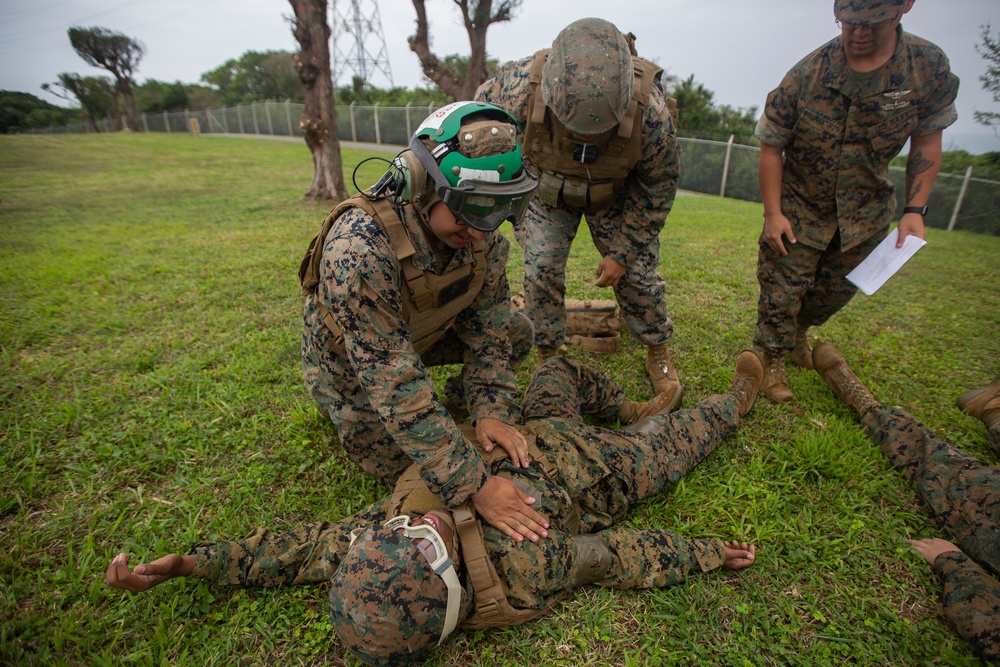 HMLA-369 Conducts CASEVAC Training