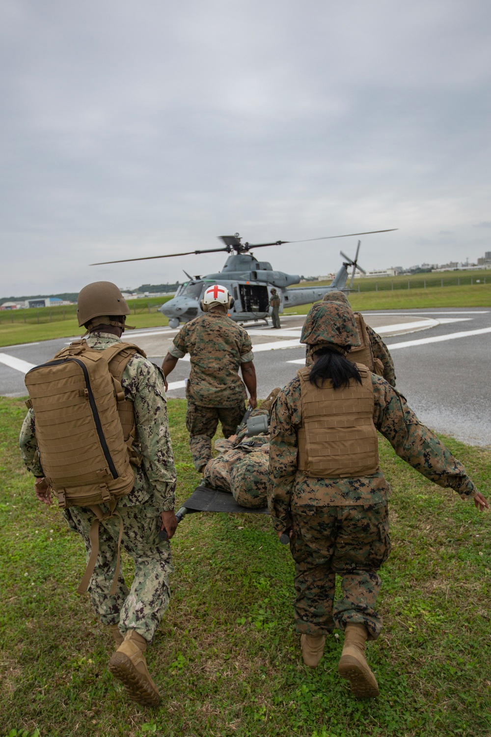 HMLA-369 Conducts CASEVAC Training