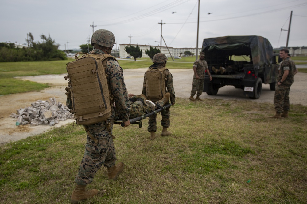 HMLA-369 Conducts CASEVAC Training