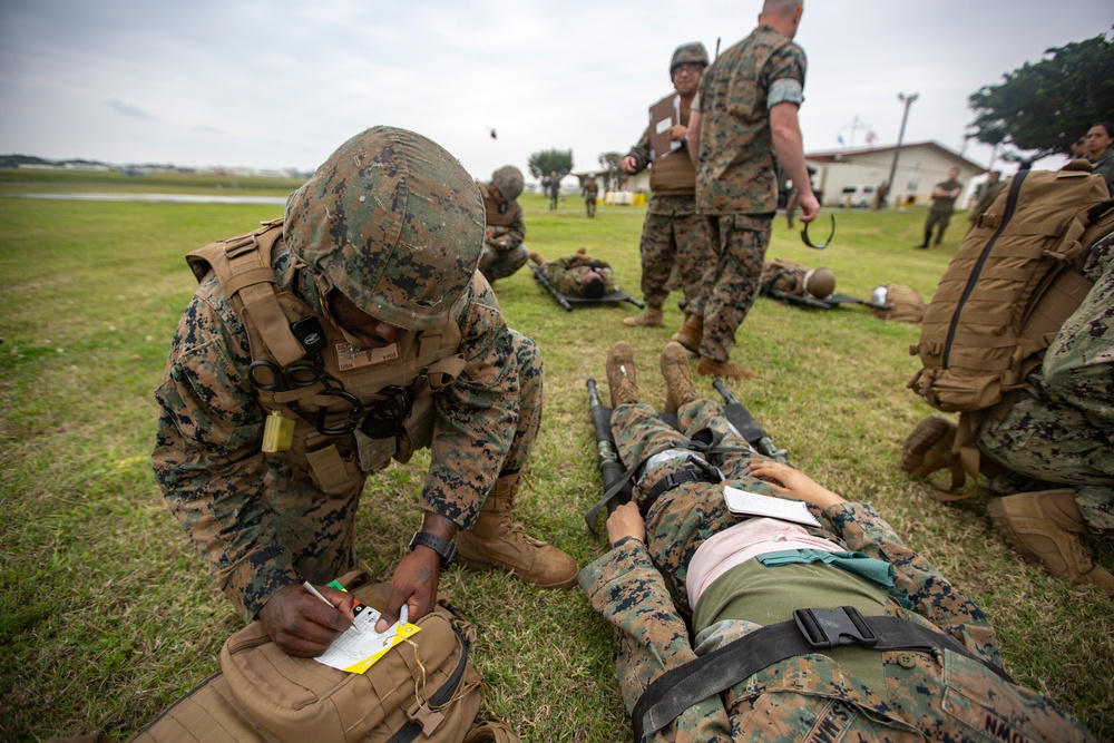 HMLA-369 Conducts CASEVAC Training