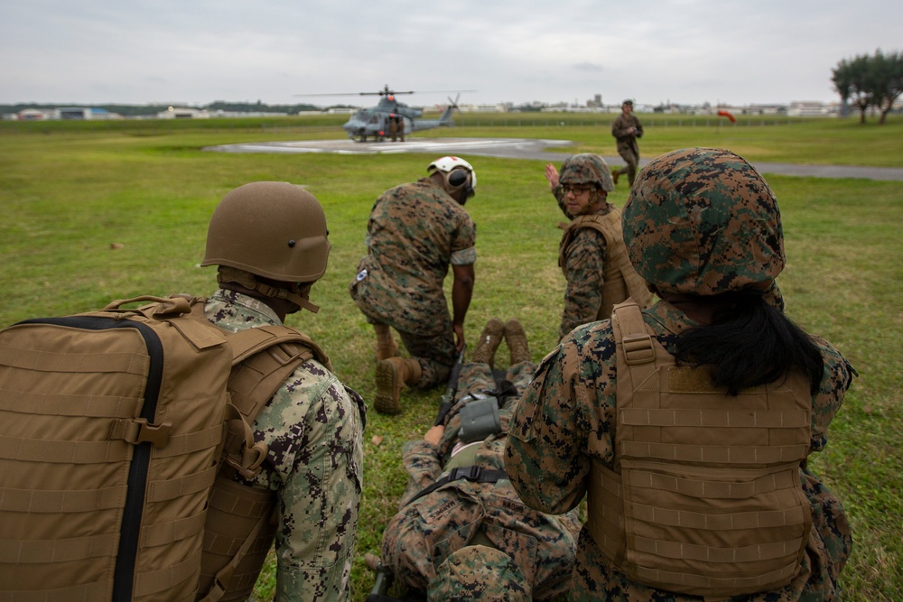 HMLA-369 Conducts CASEVAC Training