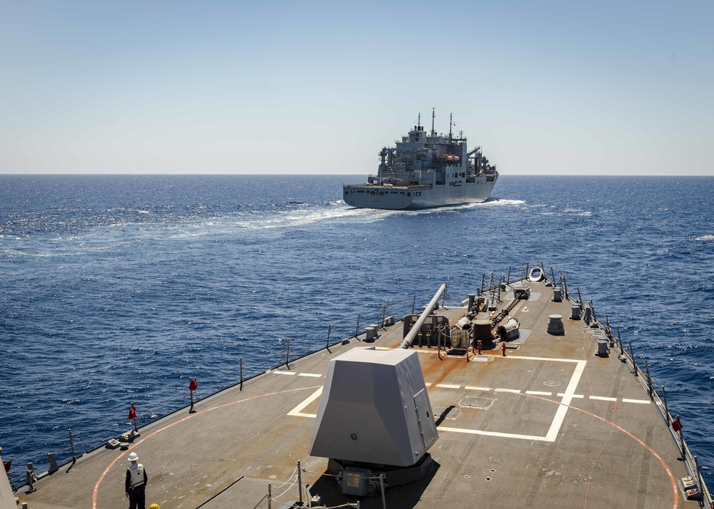 RAS with USNS Carl Brashear