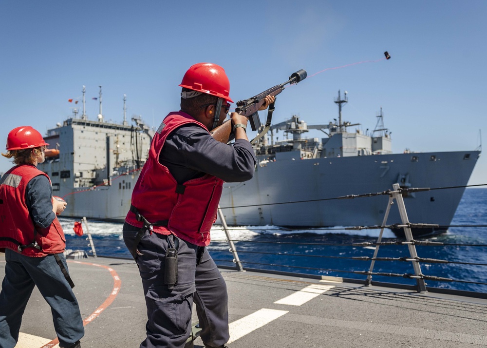 RAS with USNS Carl Brashear