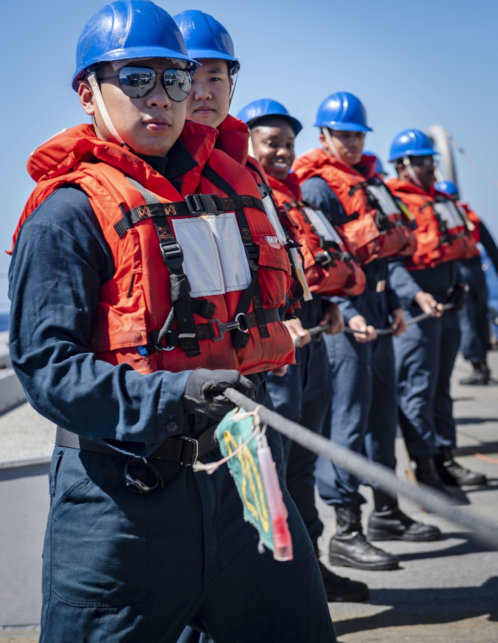 RAS with USNS Carl Brashear