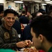 Marines, Sailors celebrate March and April Birthdays aboard USS America