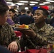 Marines, Sailors celebrate March and April Birthdays aboard USS America