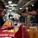 Marines, Sailors celebrate March and April Birthdays aboard USS America