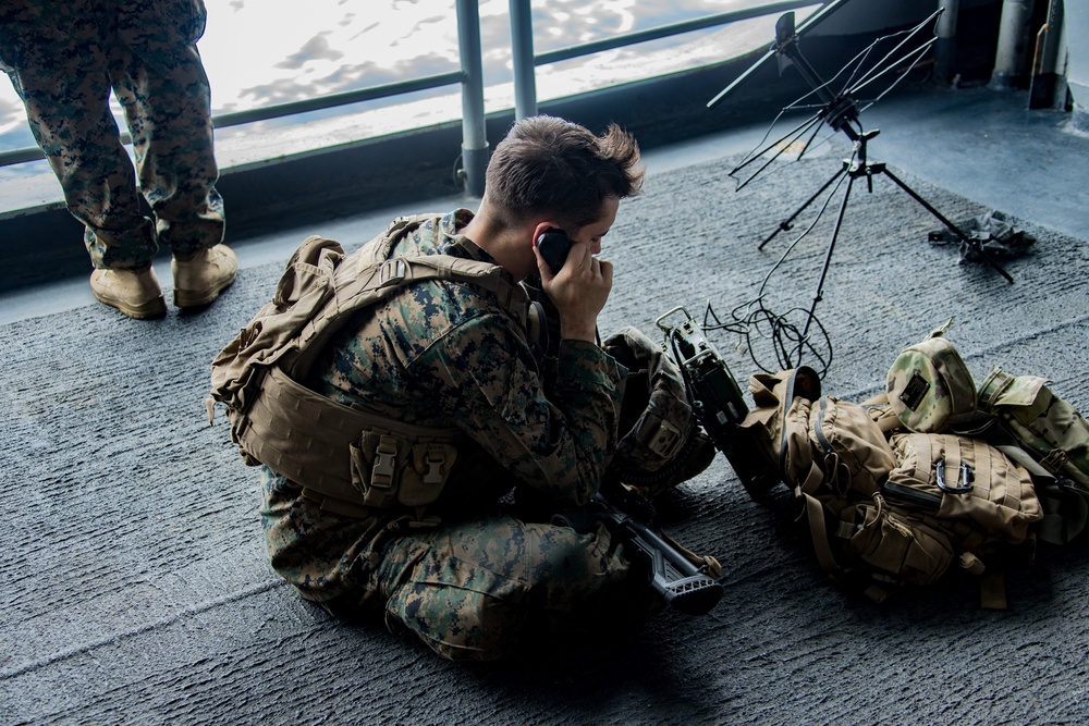 Birds of Prey: Marines with the 31st MEU conduct quick reaction force rehearsals