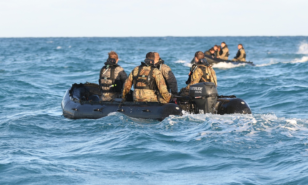 Dive School Students Train Day and Night