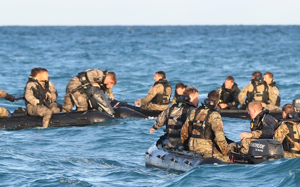 Dive School Students Train Day and Night