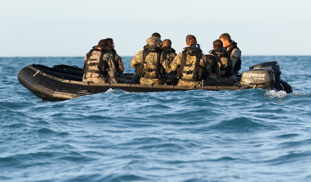 Dive School Students Train Day and Night