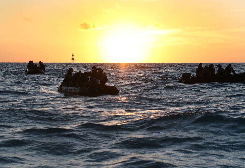 Dive School Students Train Day and Night