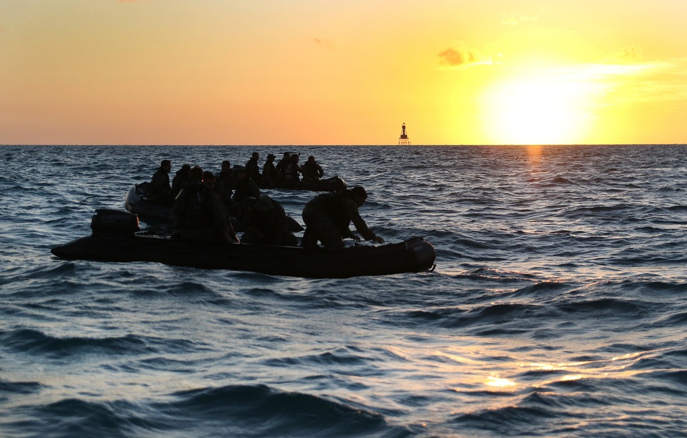 Dive School Students Train Day and Night