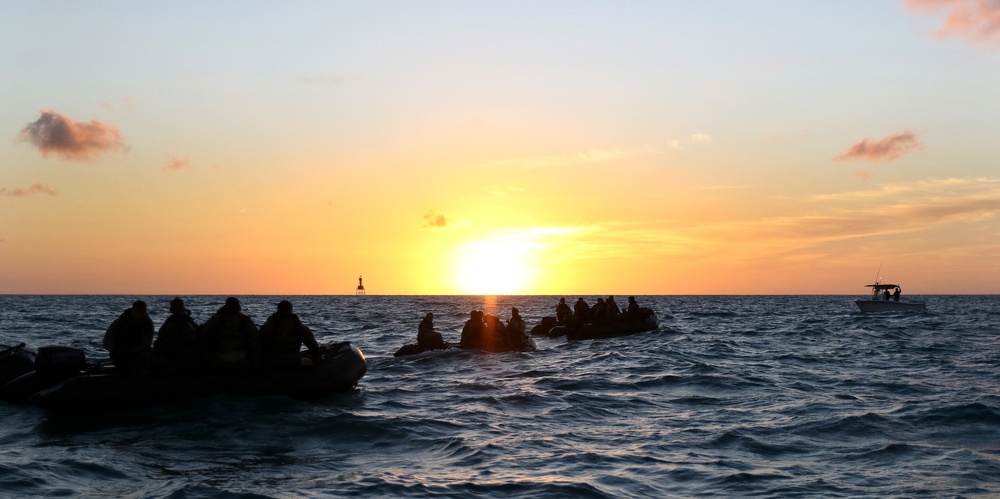 Dive School Students Train Day and Night