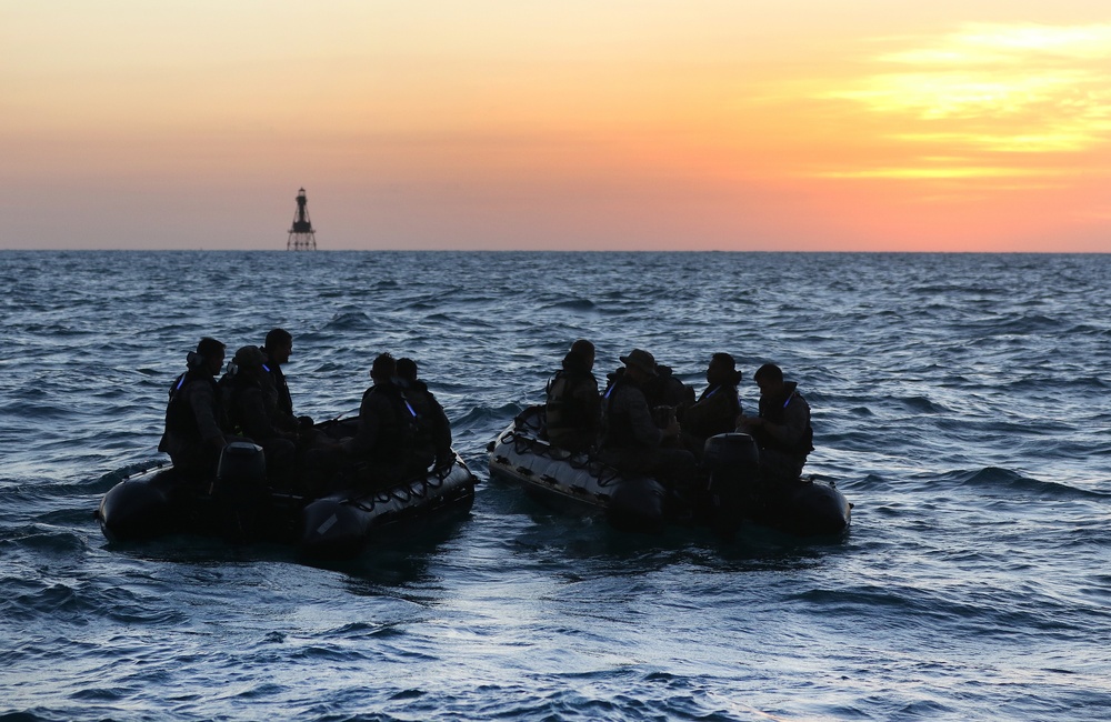 Dive School Students Train Day and Night