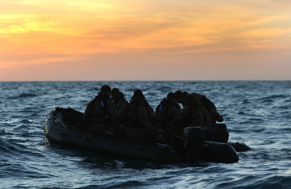 Dive School Students Train Day and Night