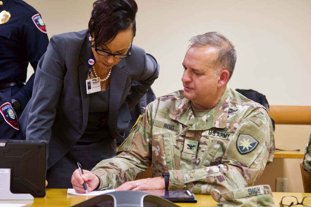 FLNG Soldiers and Airmen arrive in Broward County for Coronavirus Response