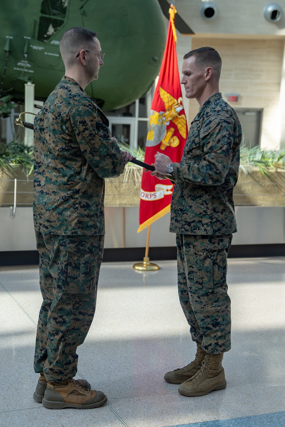 SECBN R&amp;A and SGTMAJ Johnson Frocking